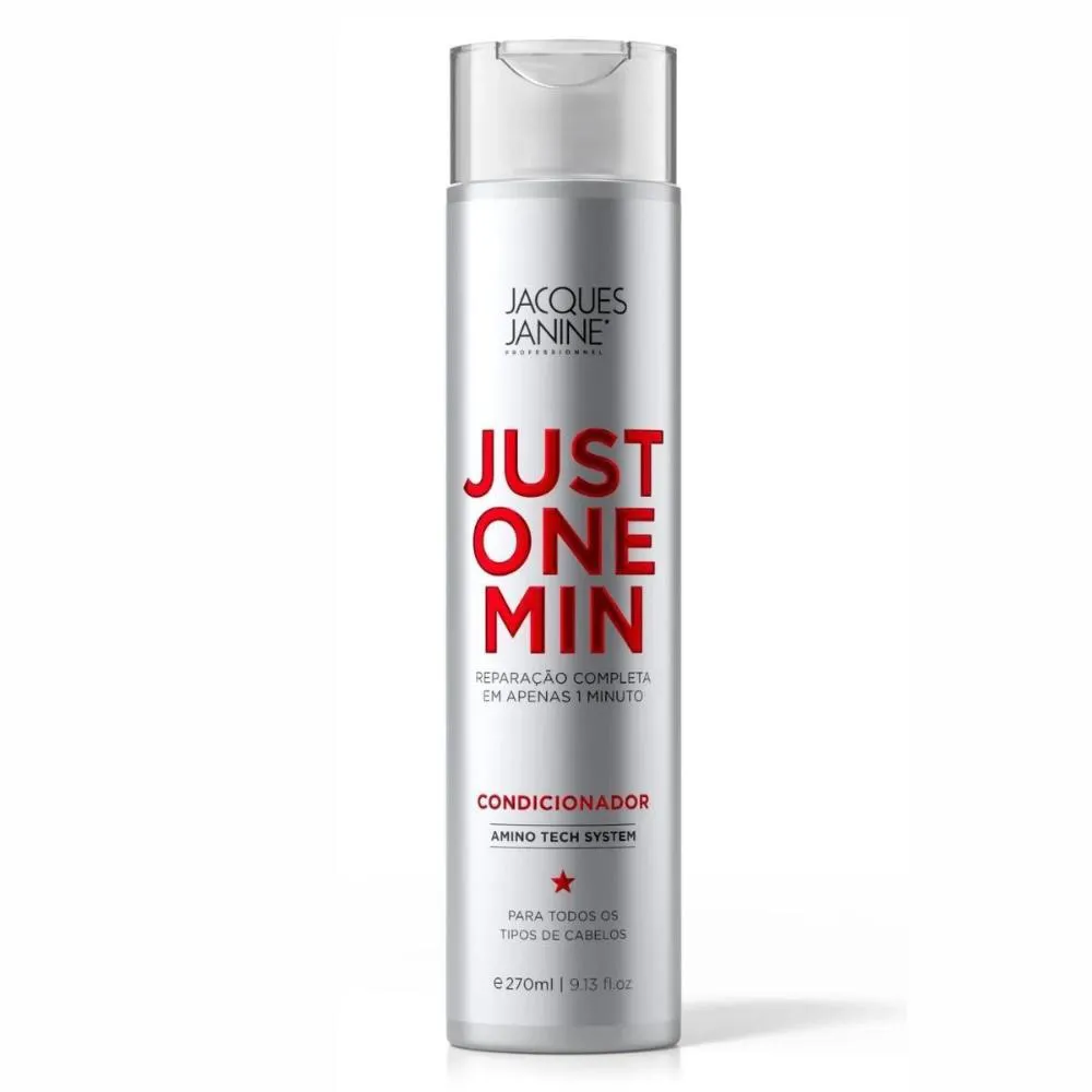 Condicionador Jacques Janine Just One Min Reparador 270ml