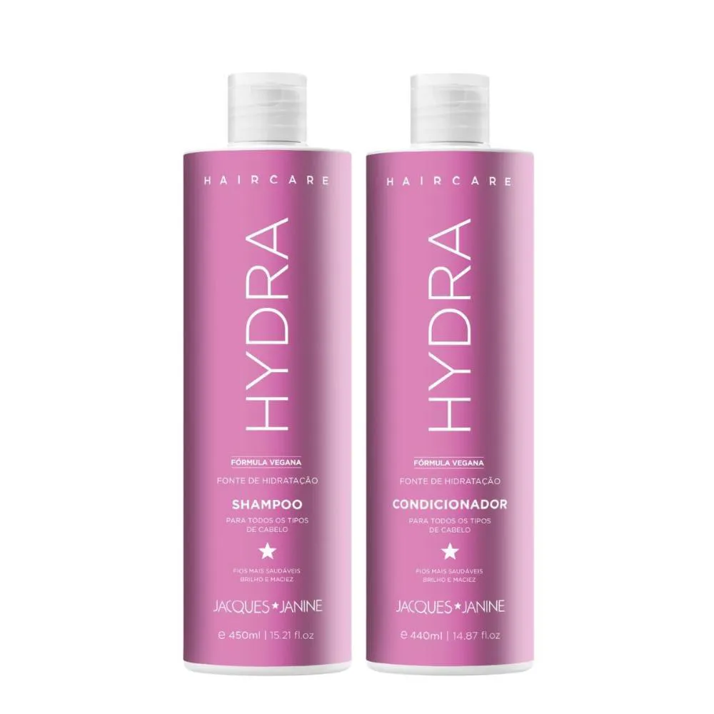 SHAMPOO + CONDICIONADOR JACQUES JANINE HAIR CARE HYDRA 440ML