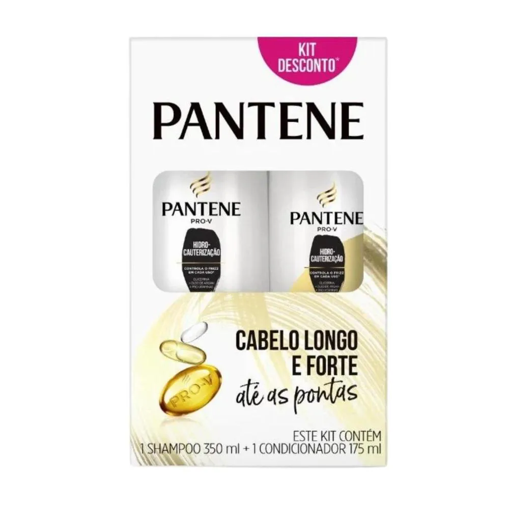 SHAMPOO+CONDICIONADOR PANTENE HIDRO-CAUTERIZAçãO175ML