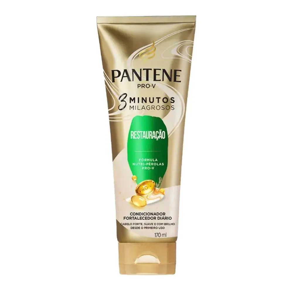 Condicionador Pantene Pro-V 3 Minutos Milagrosos Restauração 170ml