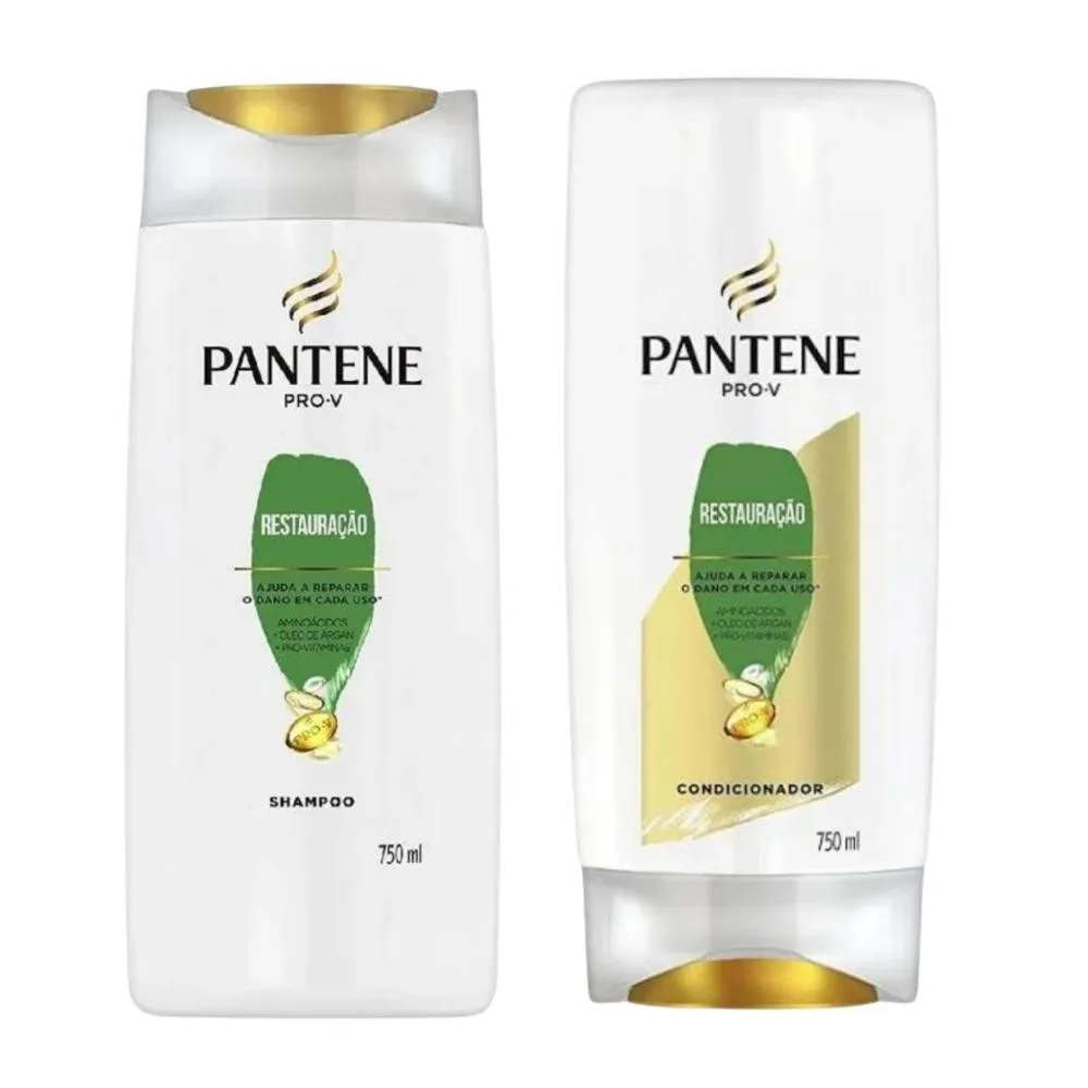 SHAMPOO + CONDICIONADOR PANTENE PRO-V RESTAURAçãO 175ML