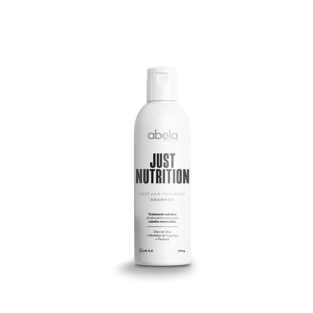 Shampoo Vegano Abela Just Nutrition Brilho 250ml