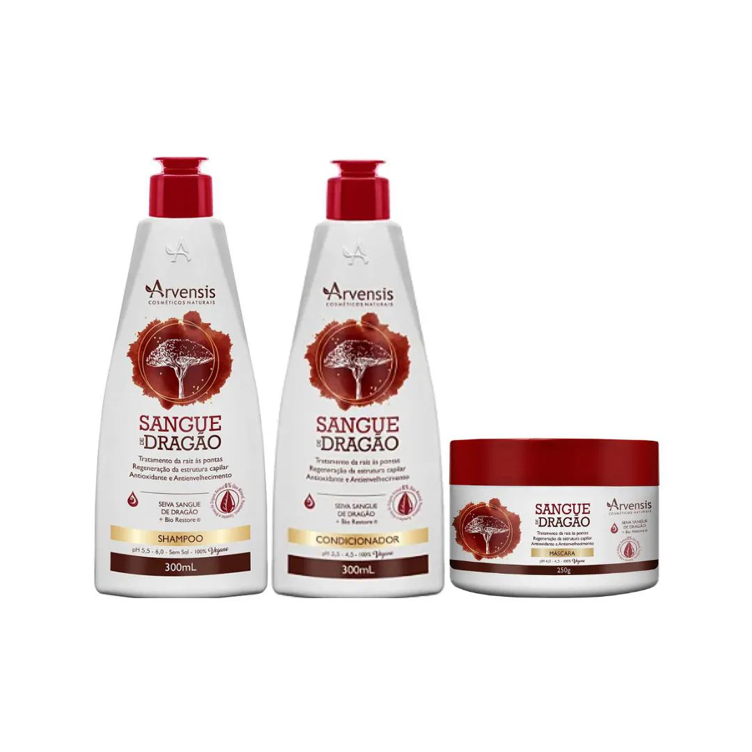 KIT SANGUE DE DRAGãO COMPLETO - ARVENSIS