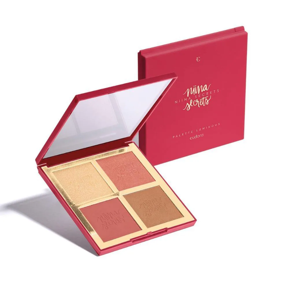 PALETA MULTIFUNCIONAL EUDORA NIINA SECRETS PALLETE LUMINOUS 1 12G