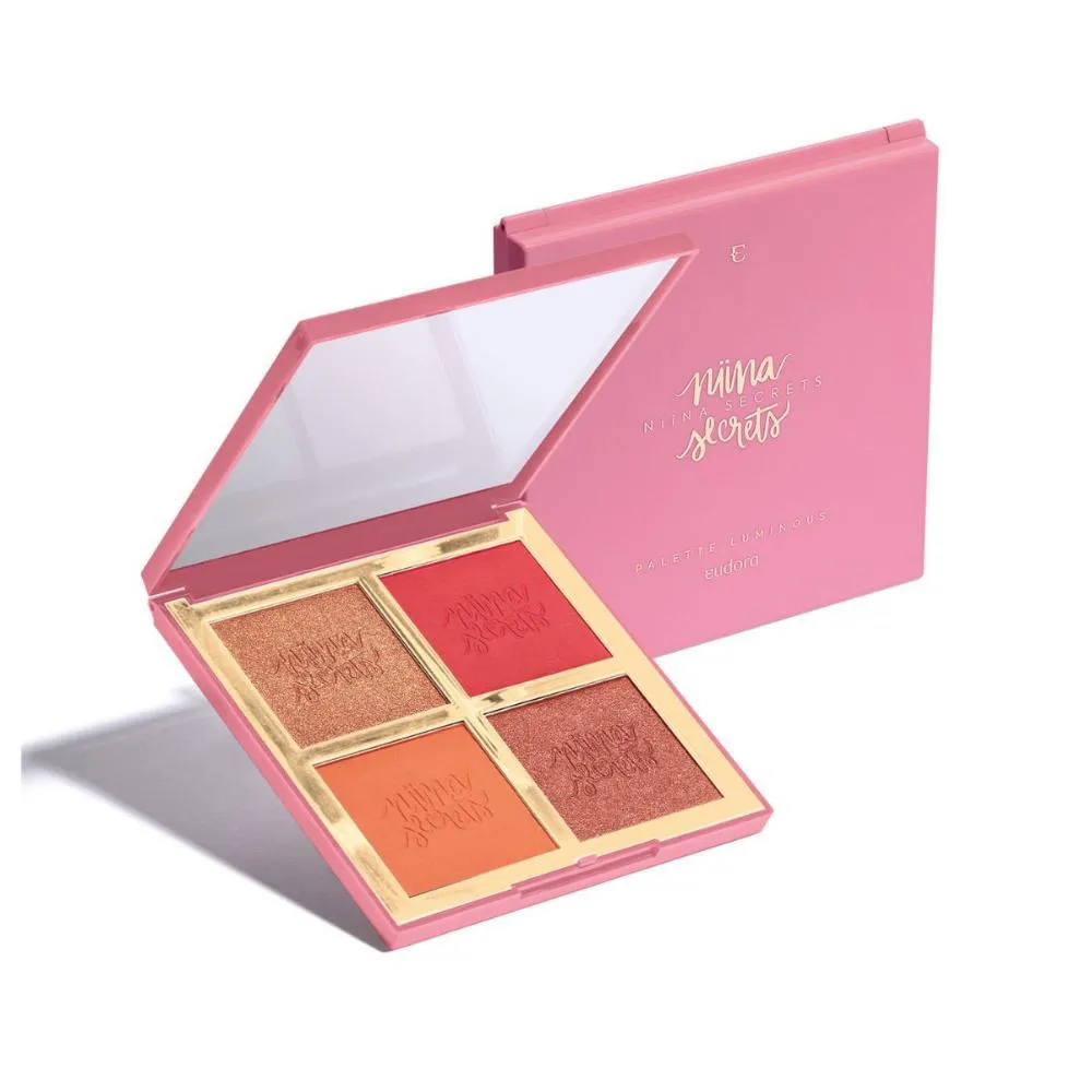 PALETA MULTIFUNCIONAL EUDORA NIINA SECRETS PALLETE LUMINOUS 2 12G