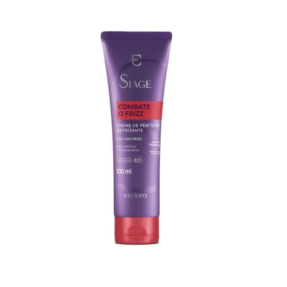 CREME DE PENTEAR SIAGE EUDORA COMBATE O FRIZZ 100ML