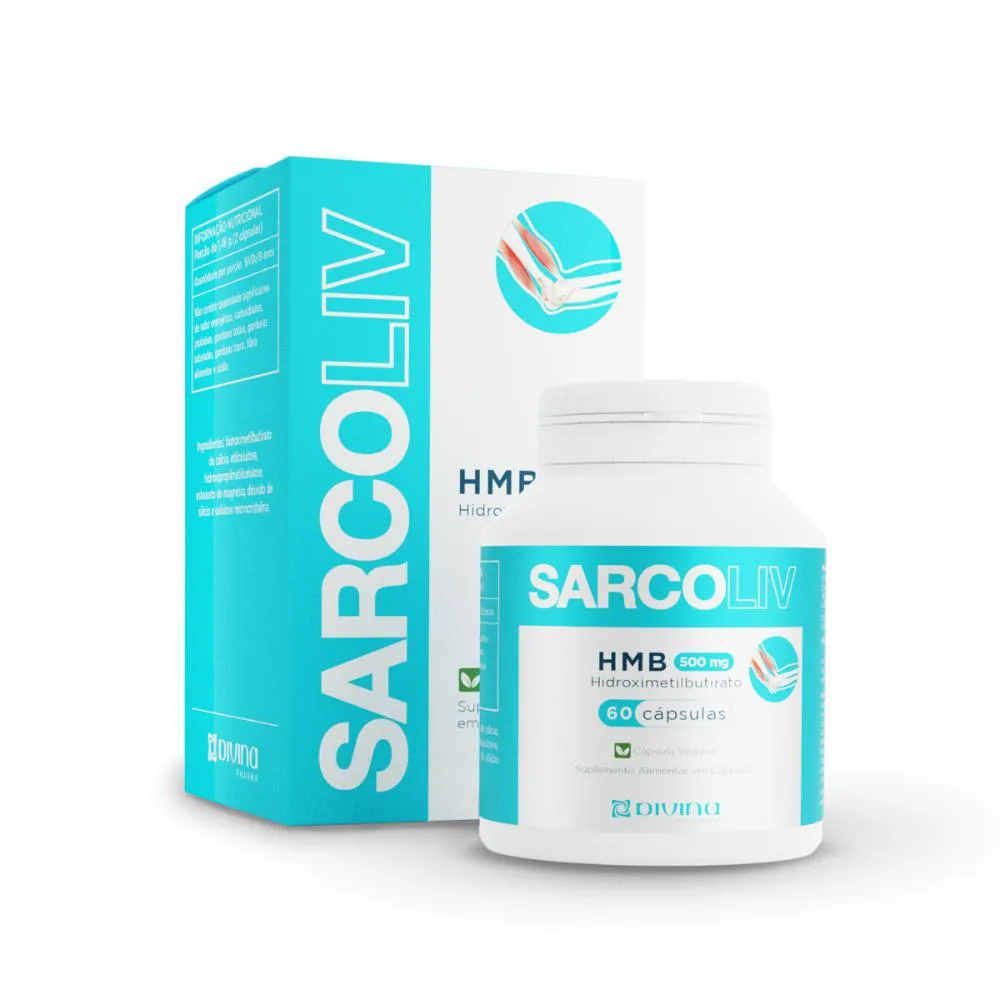 HMB 500MG COM 60 UNIDADES - SARCOLIV