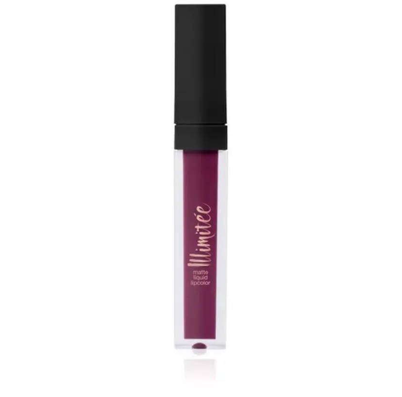 BATOM LíQUIDO JOLI JOLI ILLIMITEE MATTE LIQUID LIPCOLOR COR 256 NUIT A PARIS