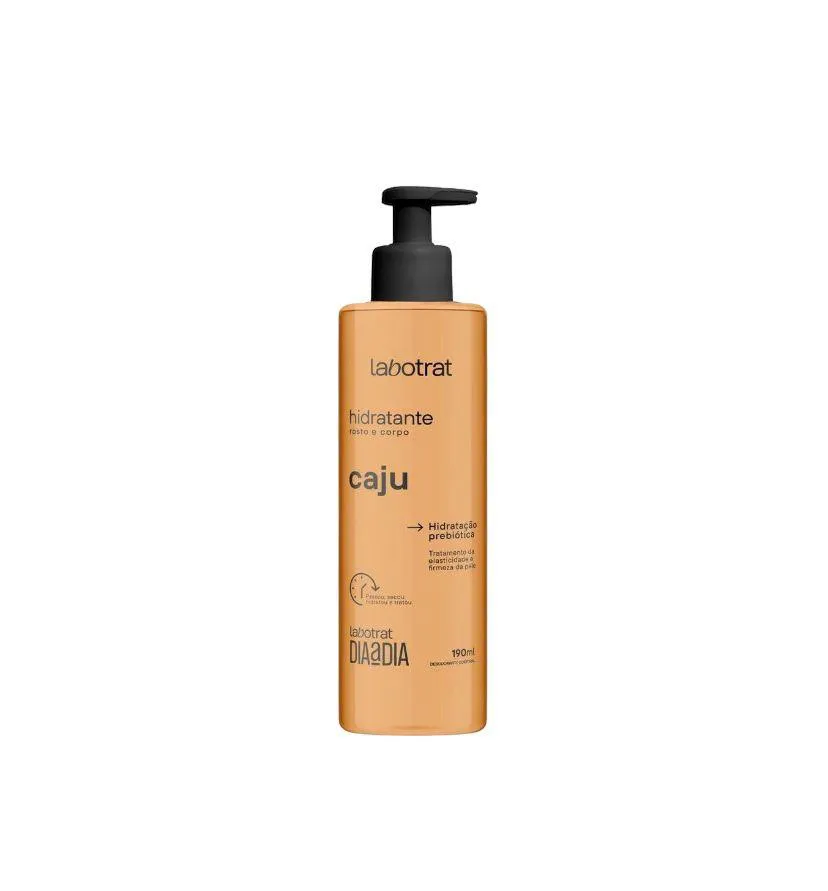 HIDRATANTE CAJU DIA A DIA CORPO E ROSTO 190ML LABOTRAT