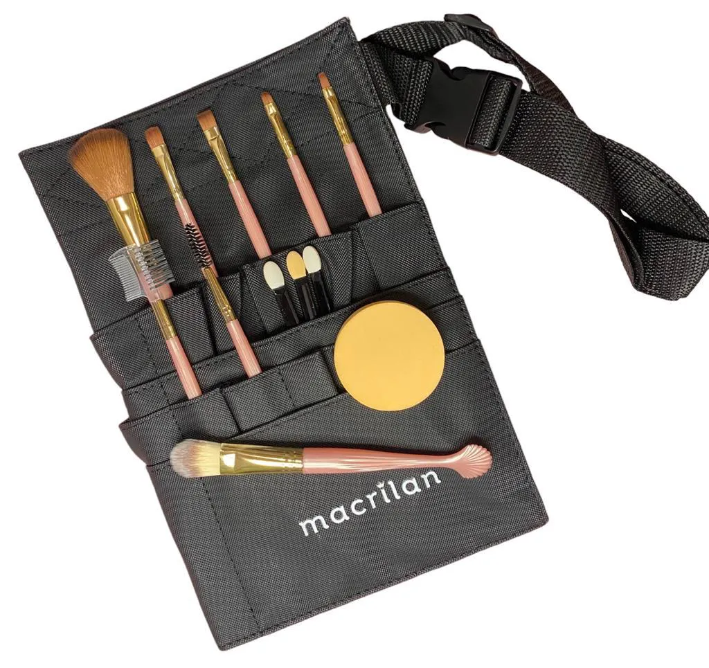 CINTO PORTA PINCEIS MACRILAN AC-11  COM 8 PINCéIS