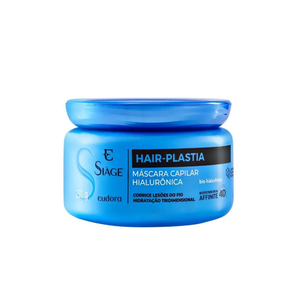 MáSCARA HIALURôNICA SIAGE EUDORA HAIR-PLASTIA 250G