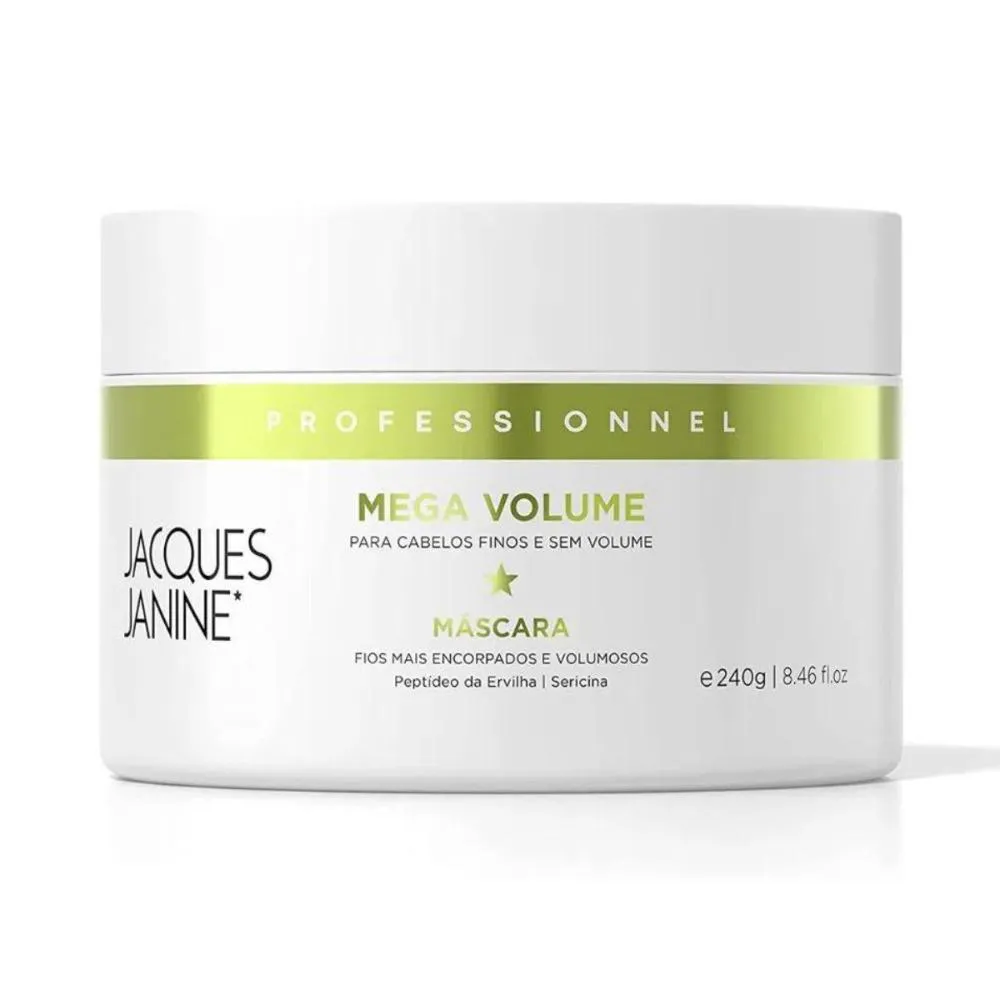 MáSCARA JACQUES JANINE MEGA VOLUME 240G