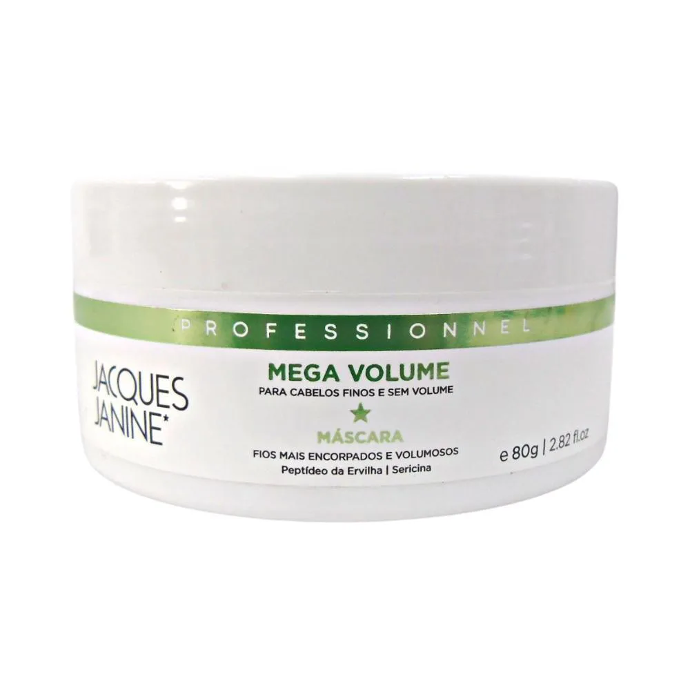 MáSCARA JACQUES JANINE MEGA VOLUME 80G