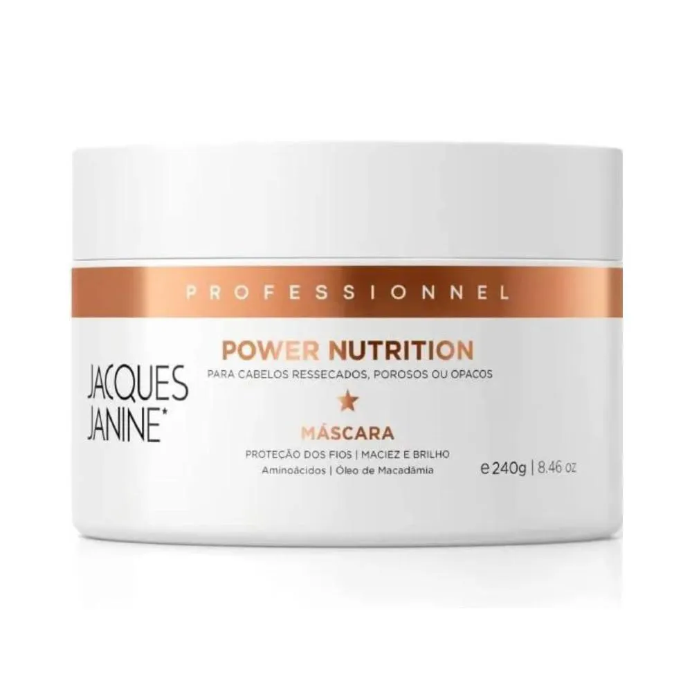 MáSCARA JACQUES JANINE POWER NUTRITION 240G