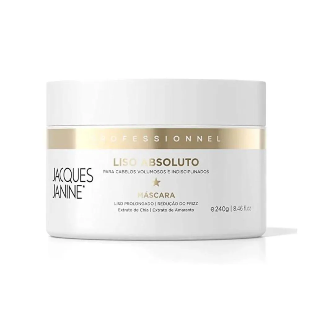 MáSCARA JACQUES JANINE LISO ABSOLUTO 240G