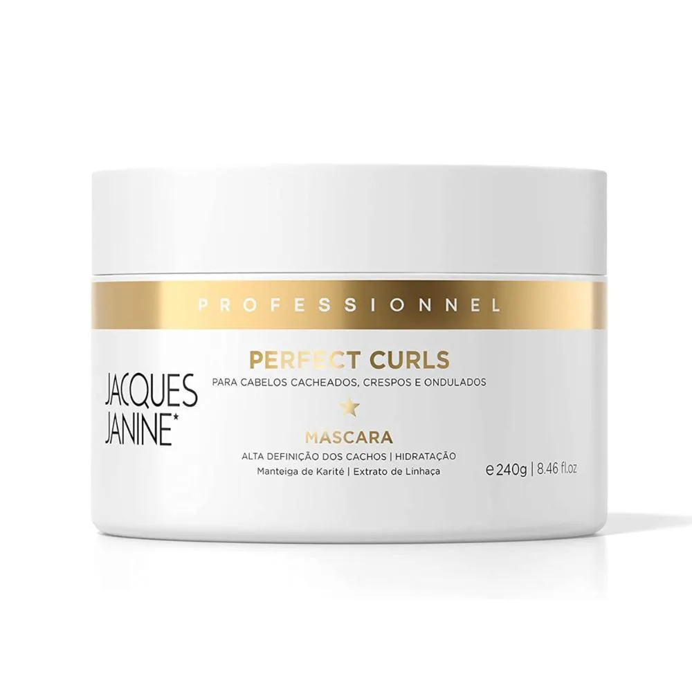 MáSCARA JACQUES JANINE PERFECT CURLS 240G