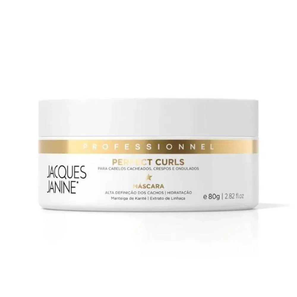 MáSCARA JACQUES JANINE PERFECT CURLS 80G