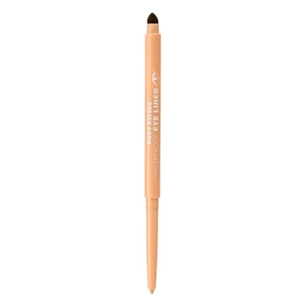LáPIS RETRáTIL PARA OLHOS RUBY KISSES EYE LINER A PROVA D´áGUA BEGE 0,35G