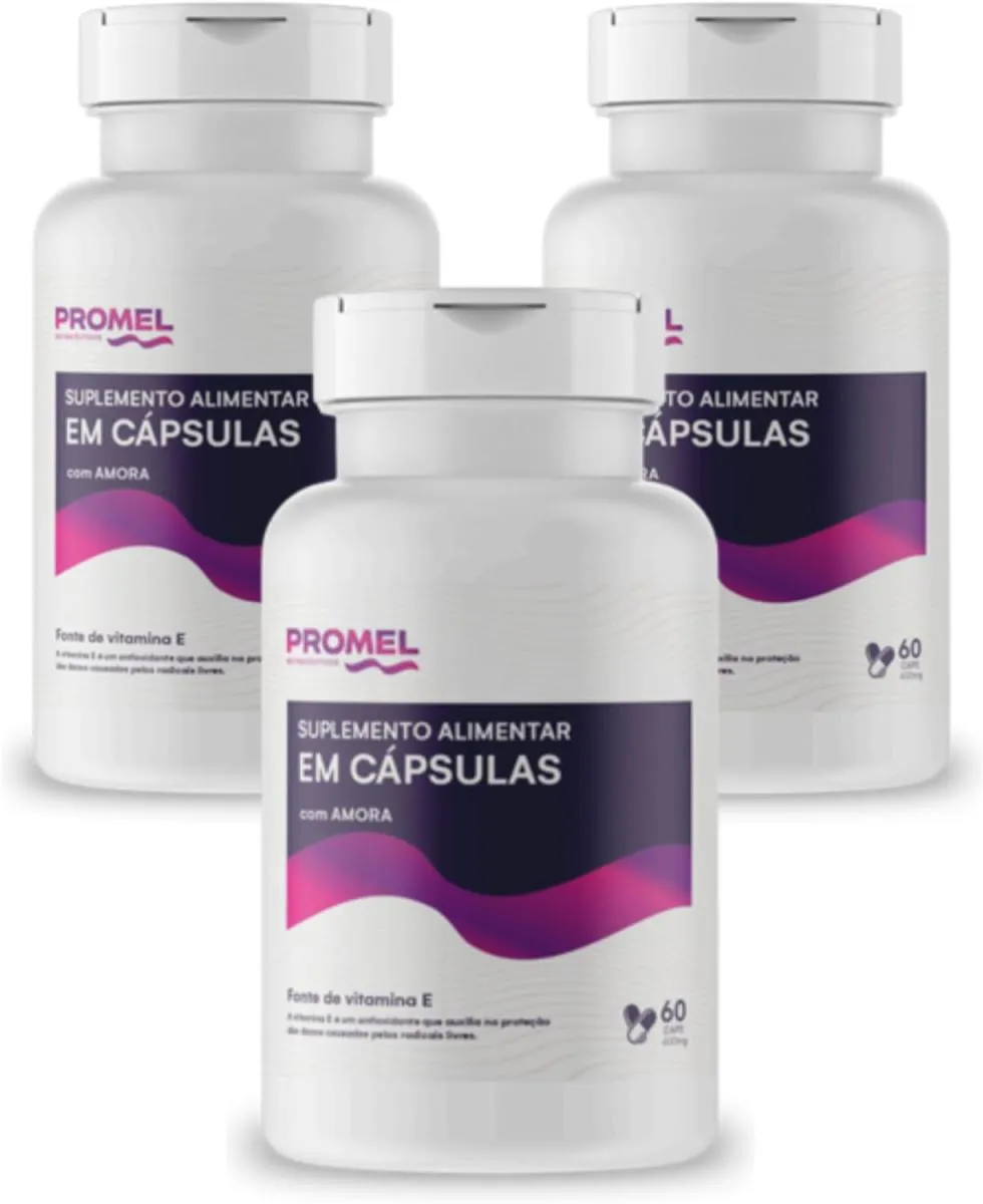 3X AMORA 60 CáPSULAS 510MG PROMEL