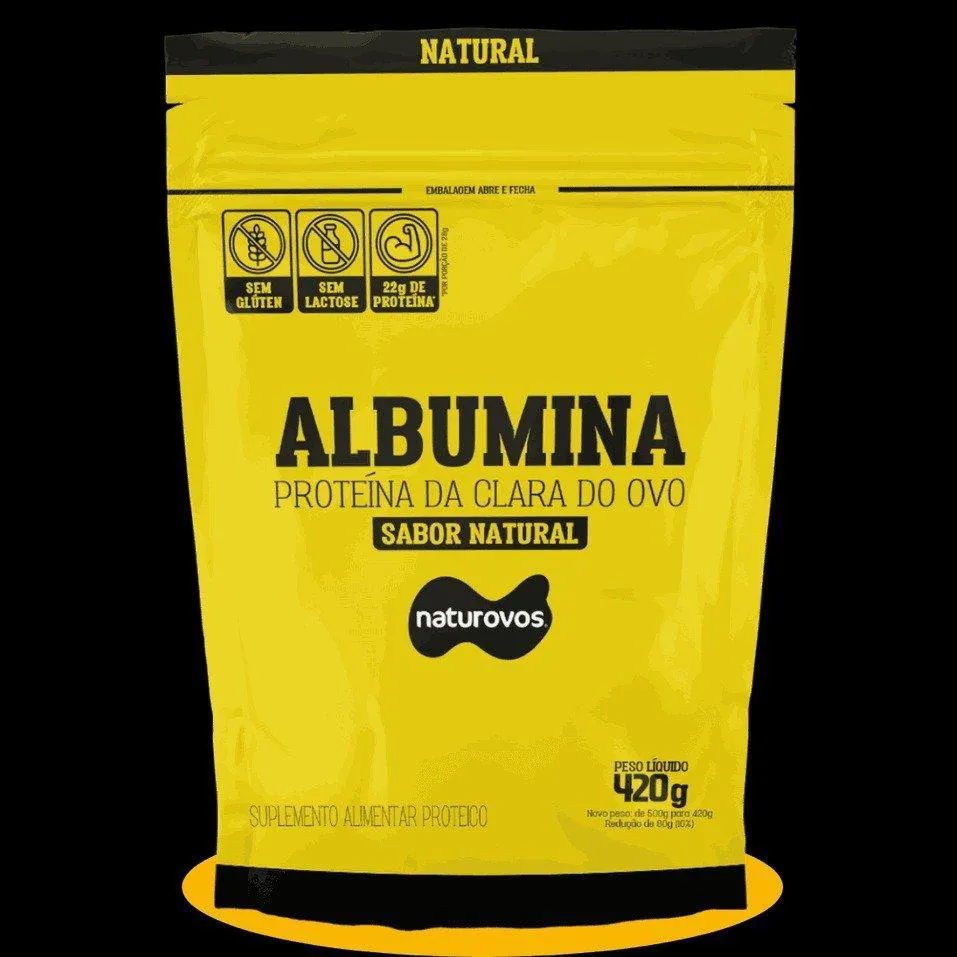 ALBUMINA SABOR NATURAL 420G