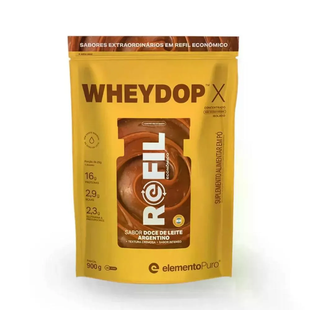 REFIL WHEYDOP X DOCE DE LEITE 900G