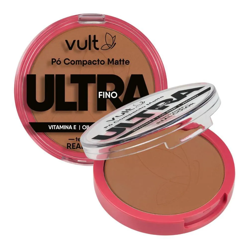 Pó COMPACTO MATTE VULT ULTRAFINO V480 9G