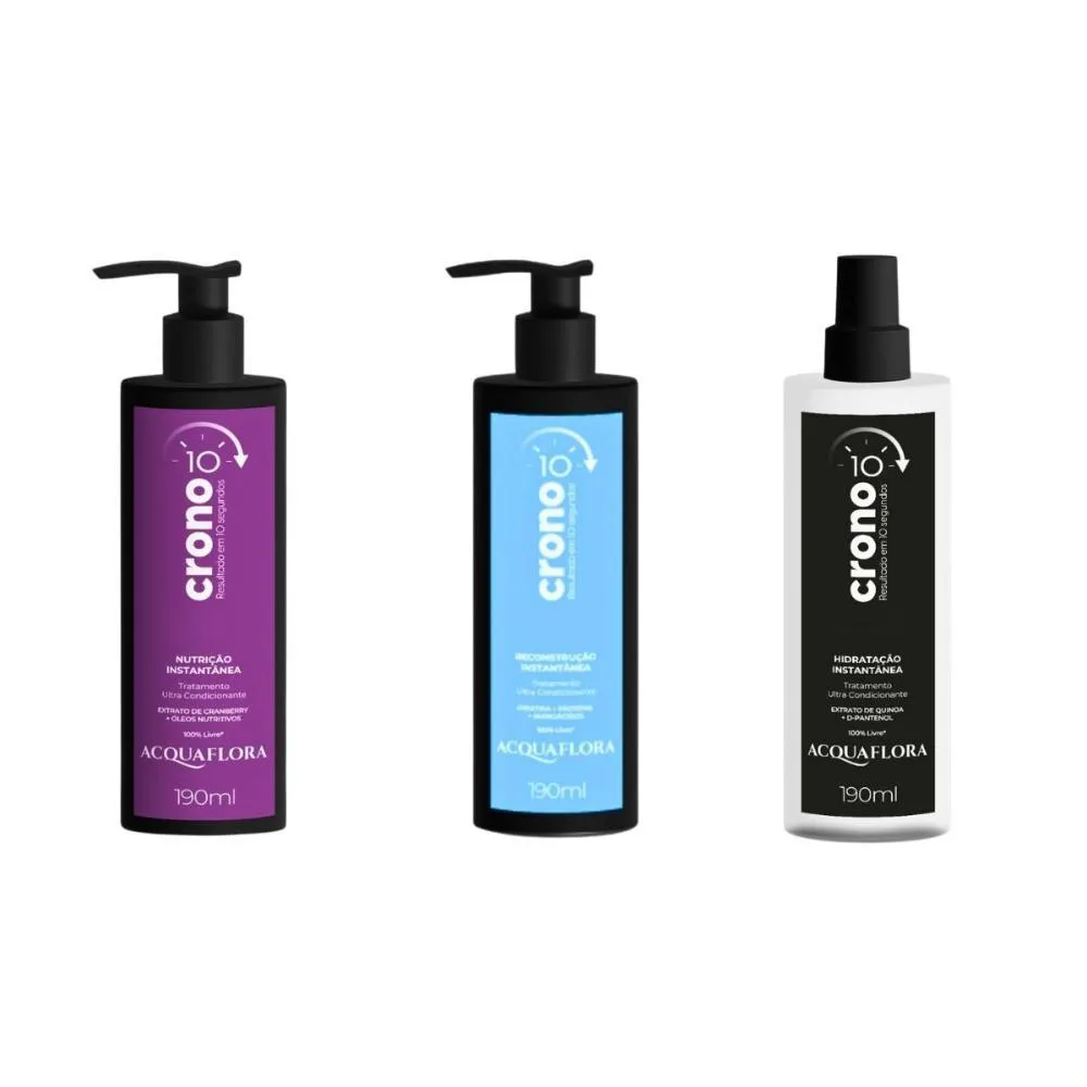 KIT ACQUAFLORA CRONO 10 C/3