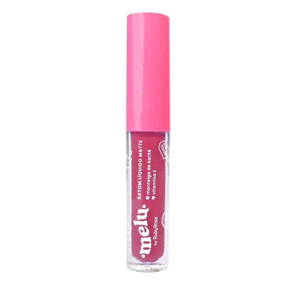 BATOM LIQUIDO MATTE MELU BY RUBY ROSE FRUTILLY CM04 REF:RR-563/4 3,5ML