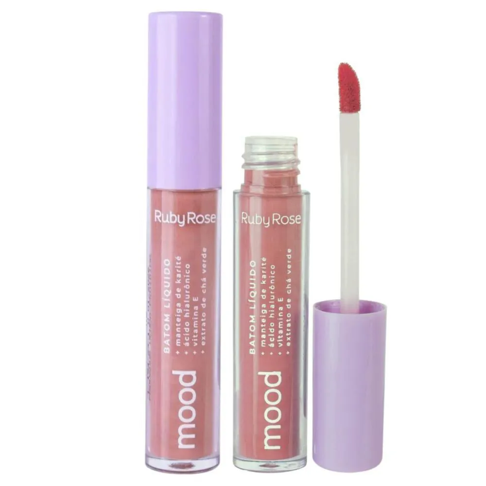 BATOM LIQUIDO RUBY ROSE MOOD HAPPINESS 08 3,2ML