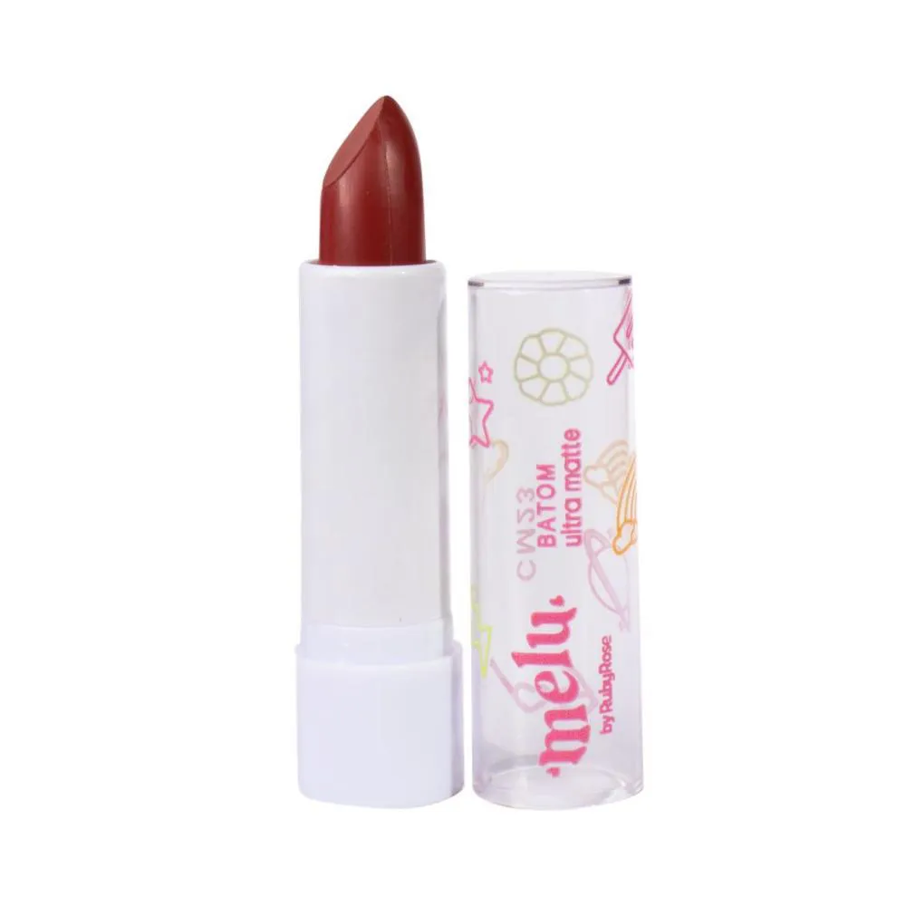 Batom Ultra Matte Melu By Ruby Rose Cm23 3,8g