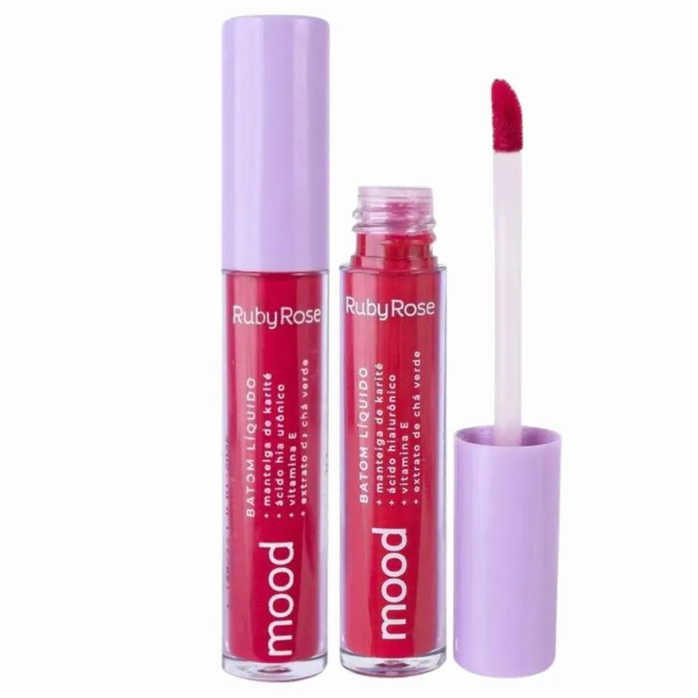 BATOM LIQUIDO RUBY ROSE MOOD SATISFACTION 02 3,2ML