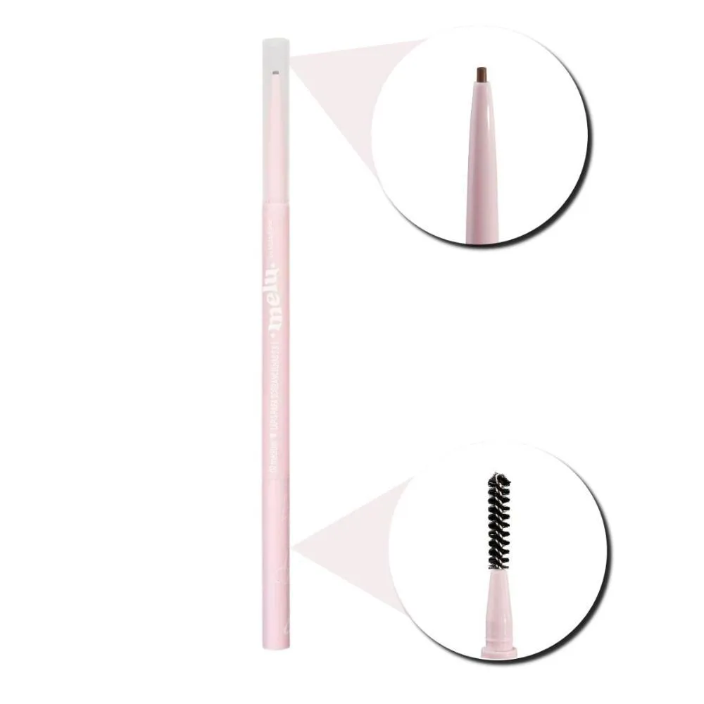 LáPIS PARA SOBRANCELHAS MELU BY RUBY ROSE PONTA FINA 2X1 COR 02 MEDIUM RR2401-2