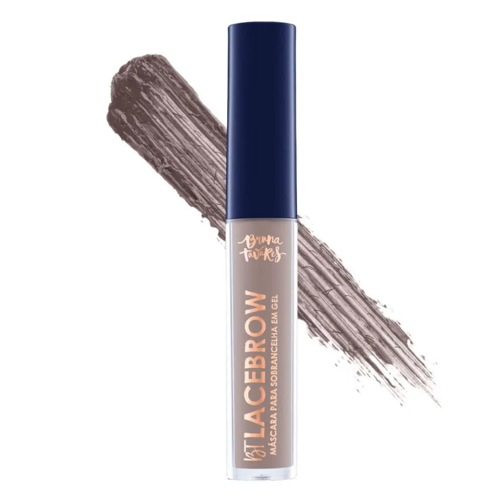 MáSCARA PARA SOBRANCELHAS EM GEL BRUNA TAVARES BT LACEBROW LIGHT BROWN 2,5G