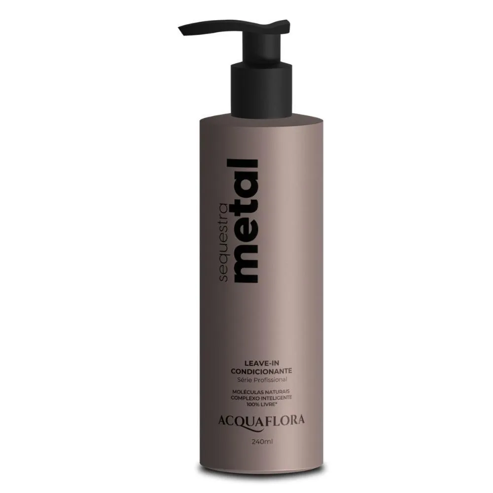 LEAVE-IN CONDICIONANTE ACQUAFLORA SEQUESTRA METAL 240ML