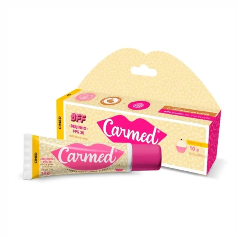 HIDRATANTE LABIAL CARMED BFF BEIJINHO FPS 30 10G