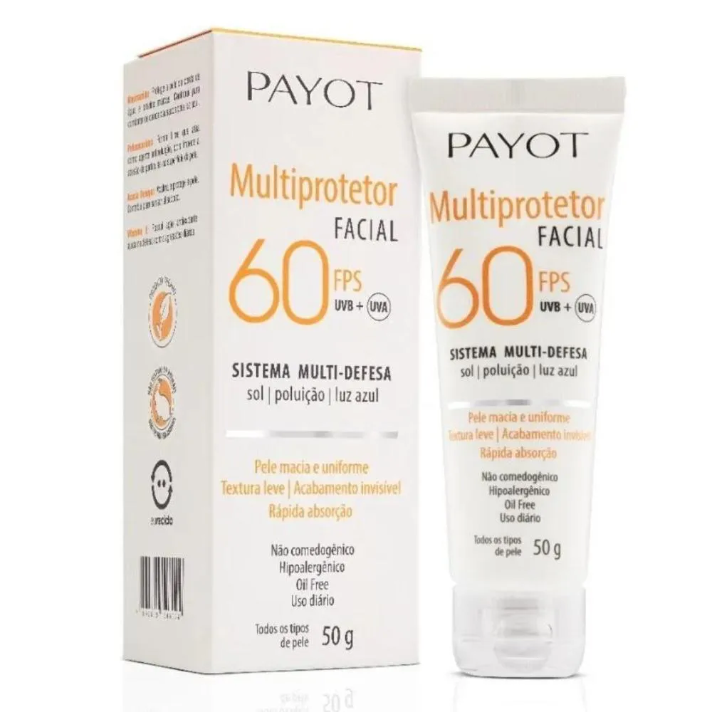 MULTIPROTETOR FACIAL PAYOT 60 FPS MULTI-DEFESA 50G