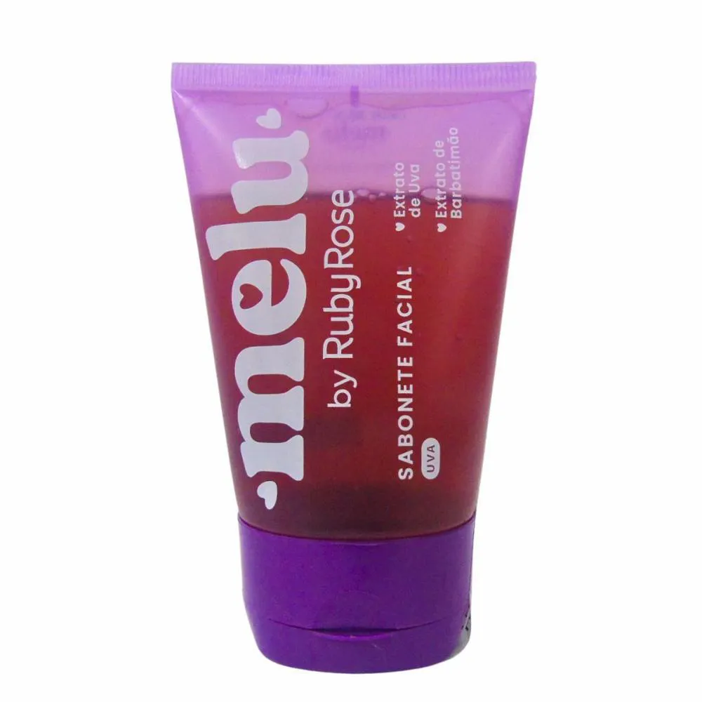 SABONETE FACIAL MELU BY RUBY ROSE UVA 100ML