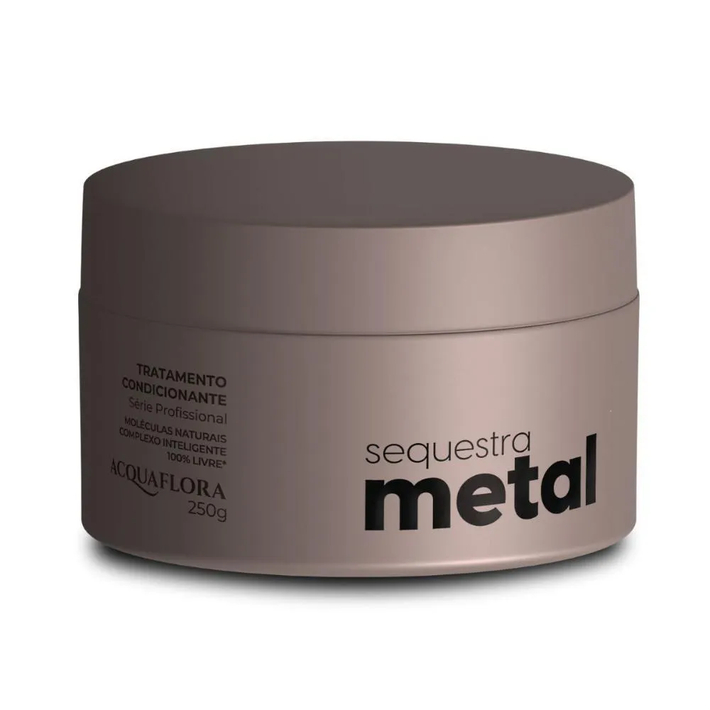 MáSCARA TRATAMENTO CONDICIONANTE ACQUAFLORA SEQUESTRA METAL 250G