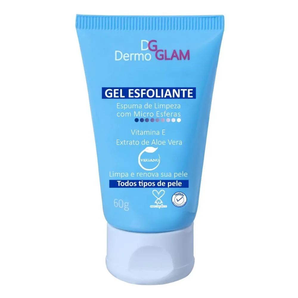 GEL ESFOLIANTE DERMOGLAM ESPUMA DE LIMPEZA 60G