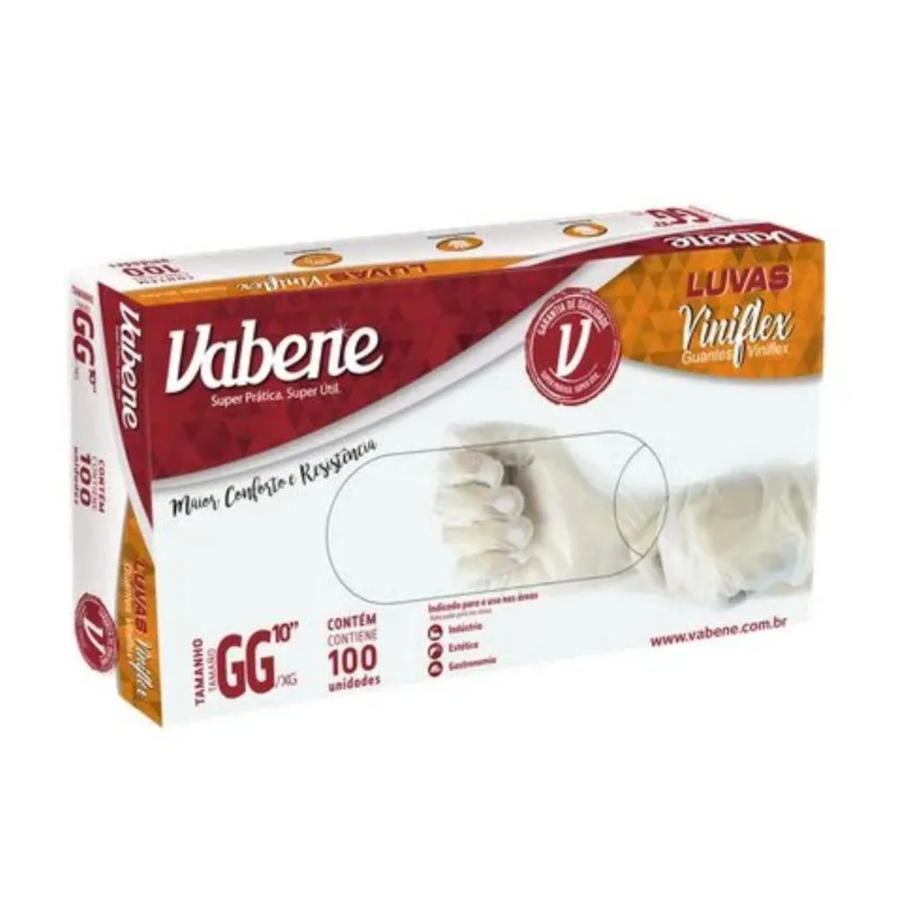 LUVAS VINIFLEX VABENE TAM:GG C/100 UNI REF.:1533
