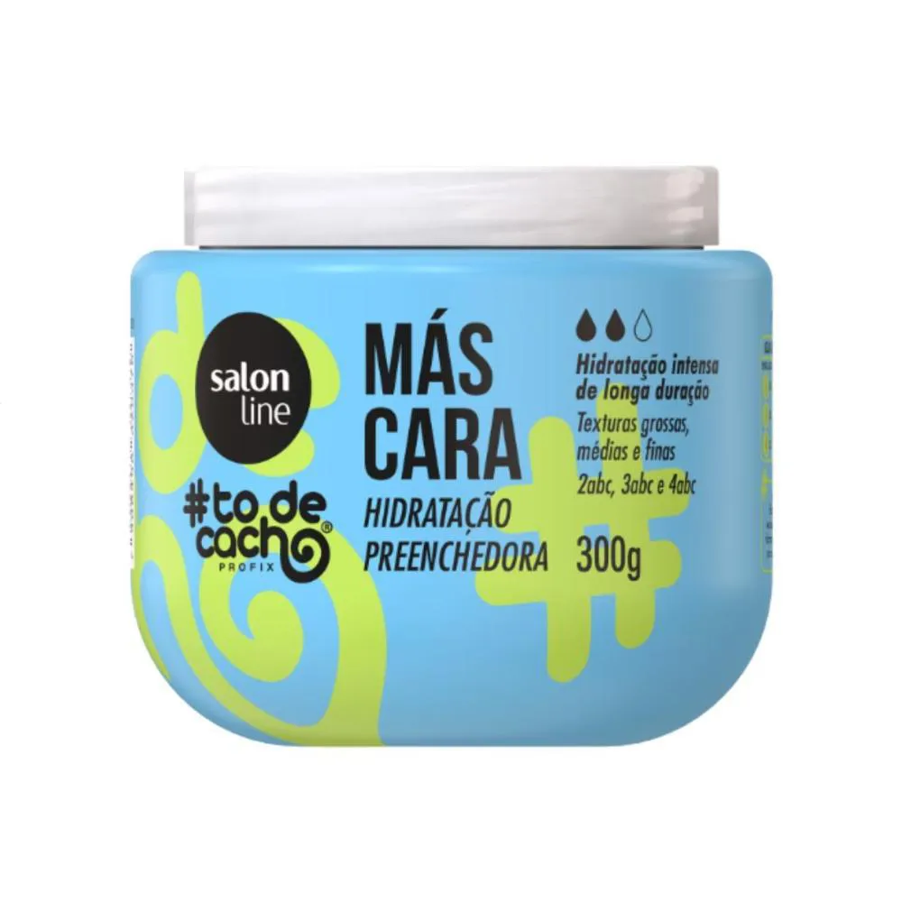 MáSCARA SALON LINE #TODECACHO HIDRATAçãO PREENCHEDORA 300G