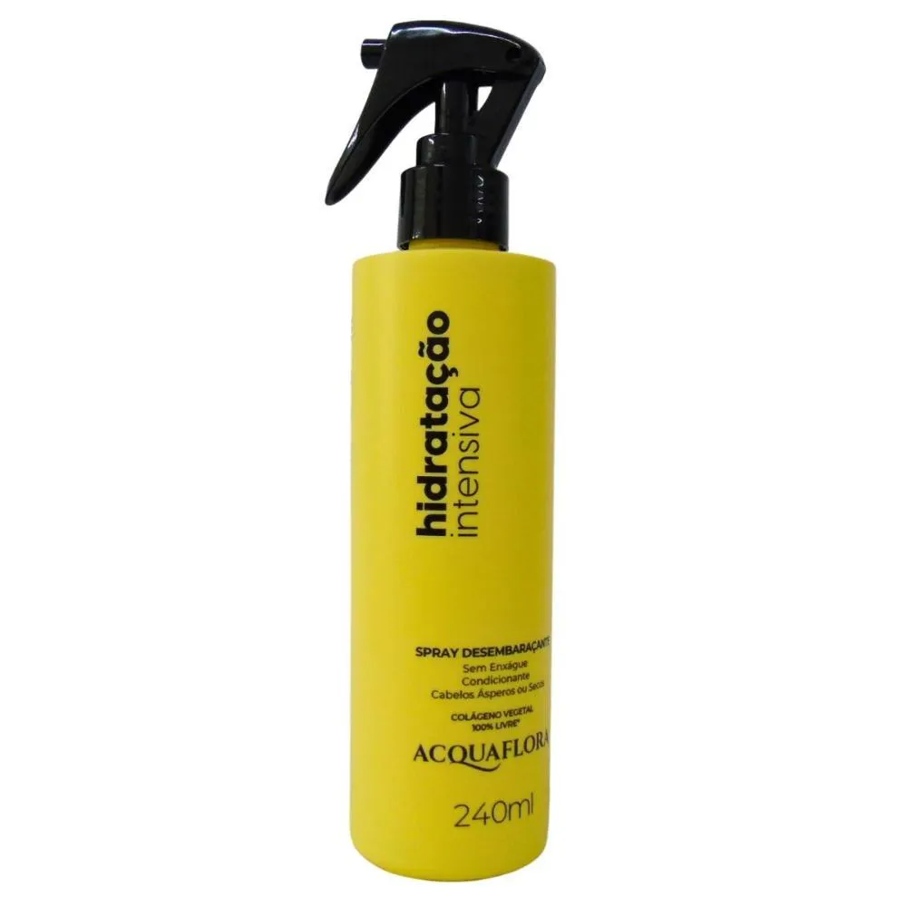 SPRAY DESEMBARAçANTE ACQUAFLORA HIDRATAçãO INTENSIVA 240ML