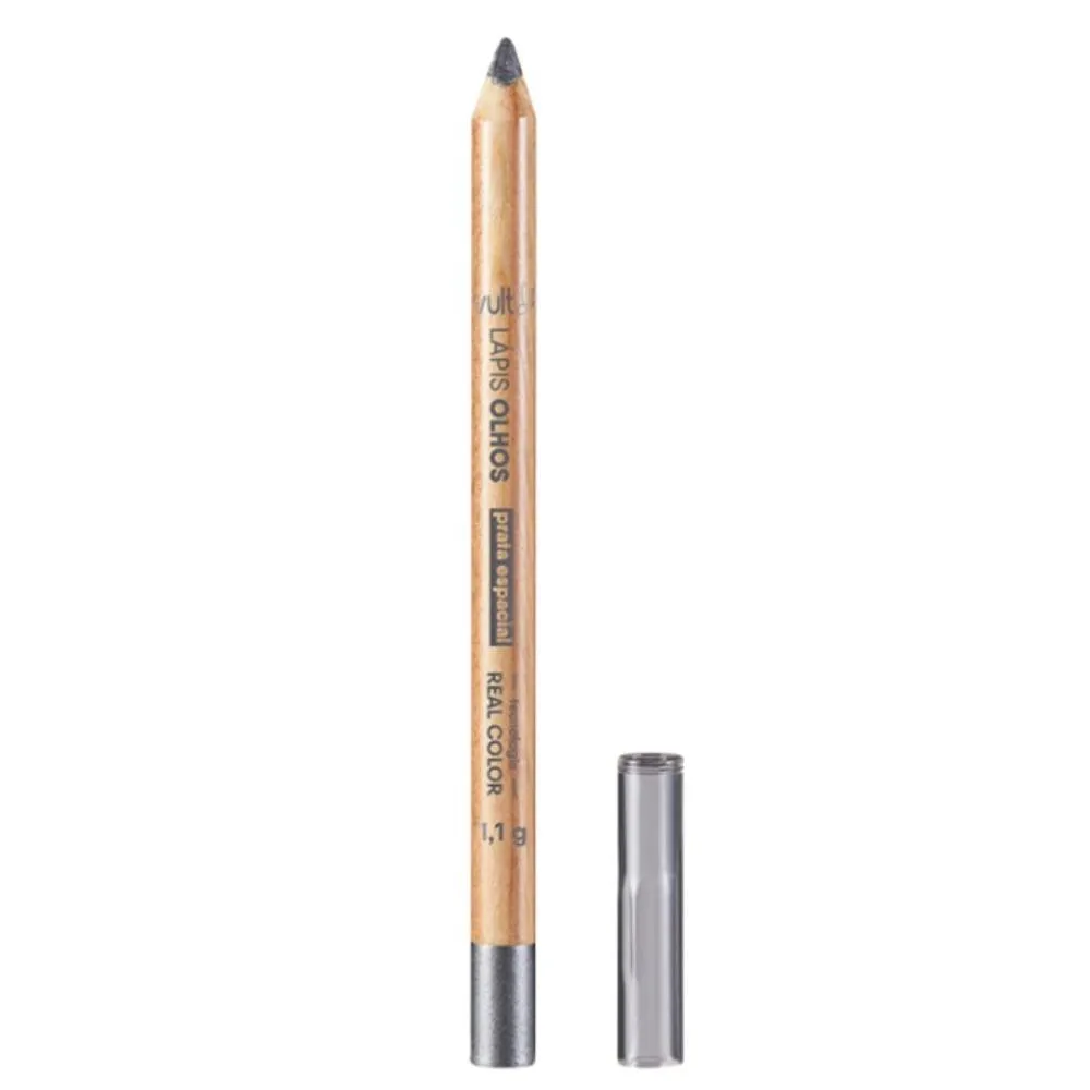 LáPIS PARA OLHOS VULT REAL COLOR COR PRATA ESPACIAL 1,1G