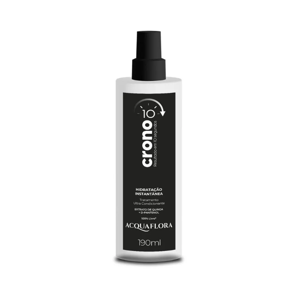 SPRAY HIDRATAçãO INSTANTâNEA ACQUAFLORA CRONO 10 190ML