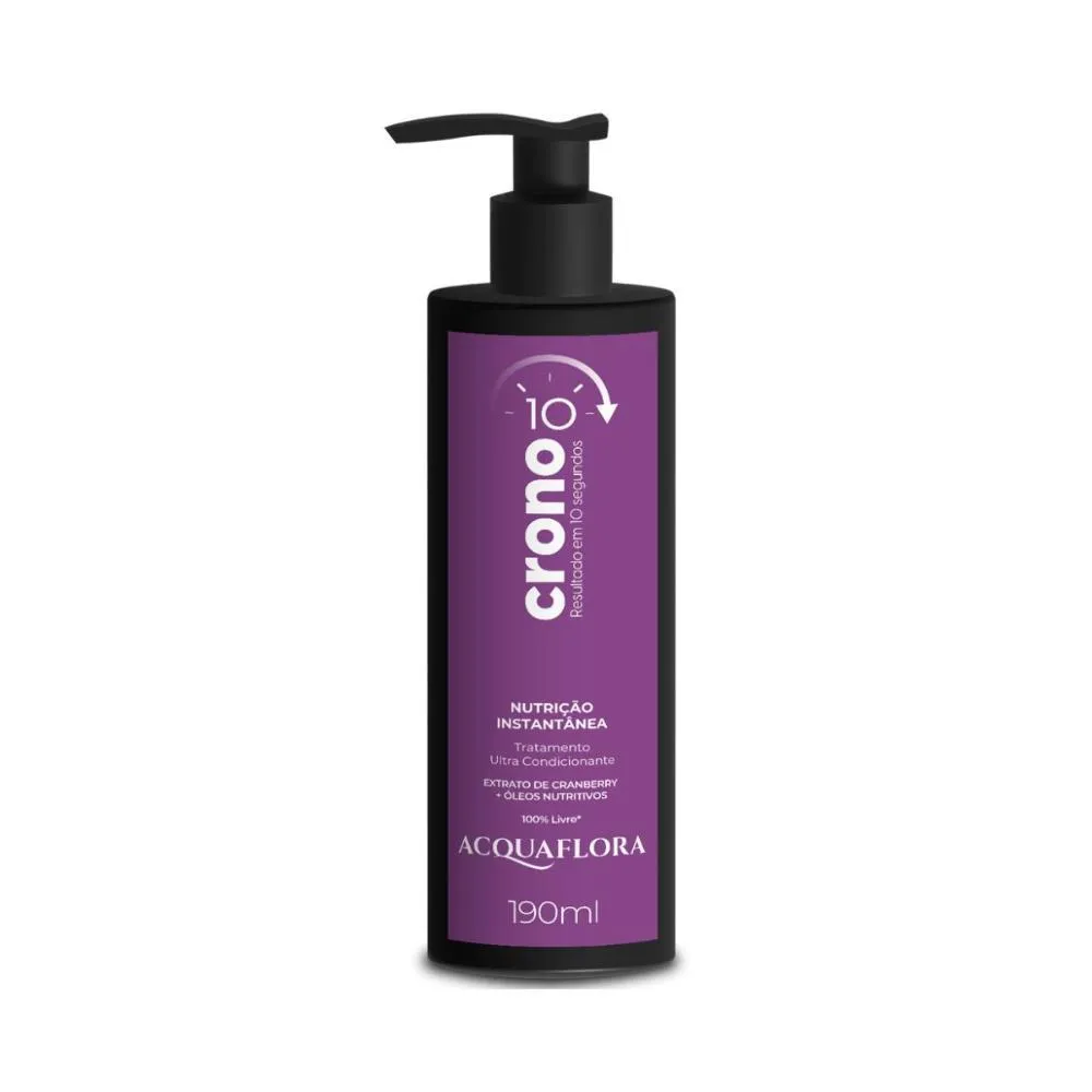 NUTRIçãO INSTANTâNEA ACQUAFLORA CRONO 10 190ML