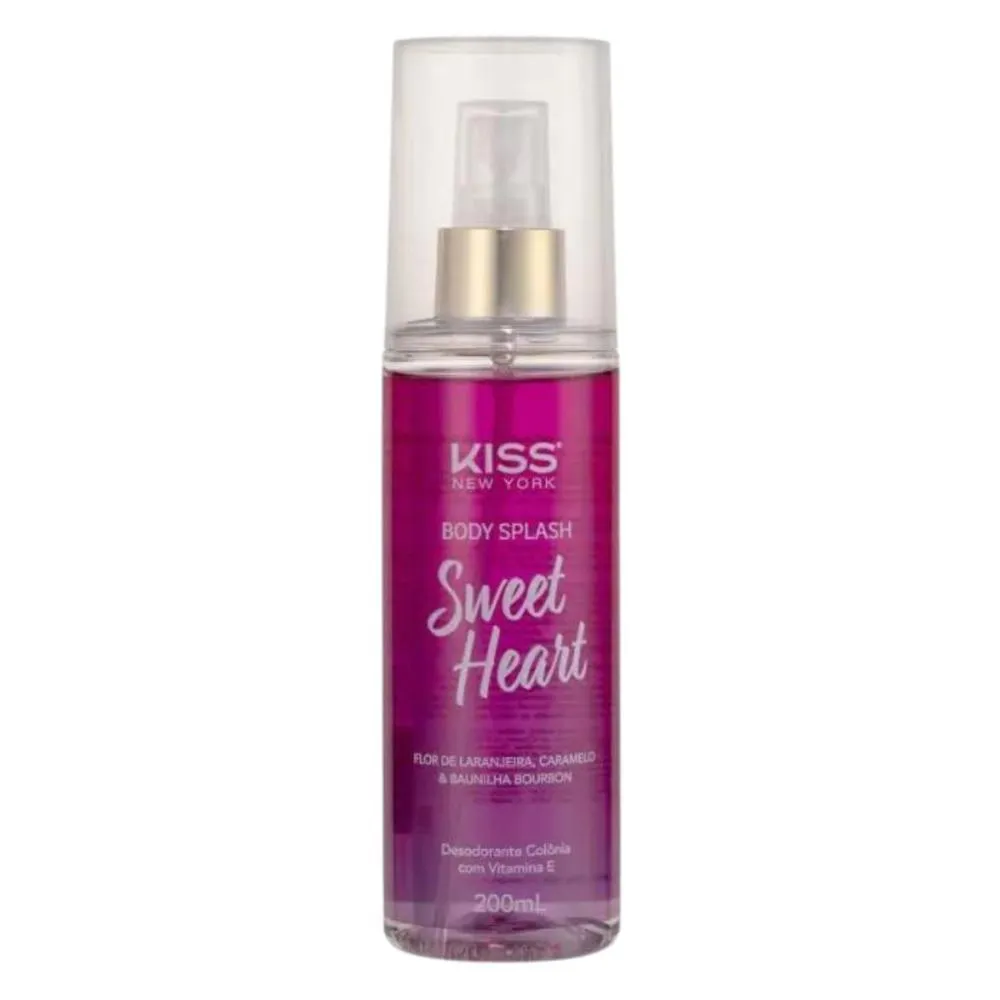 BODY SPLASH KISS NEW YORK SWEET HEART BS02B 200ML