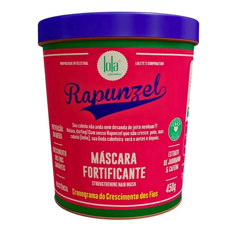 MáSCARA FORTIFICANTE RAPUNZEL LOLA 450G