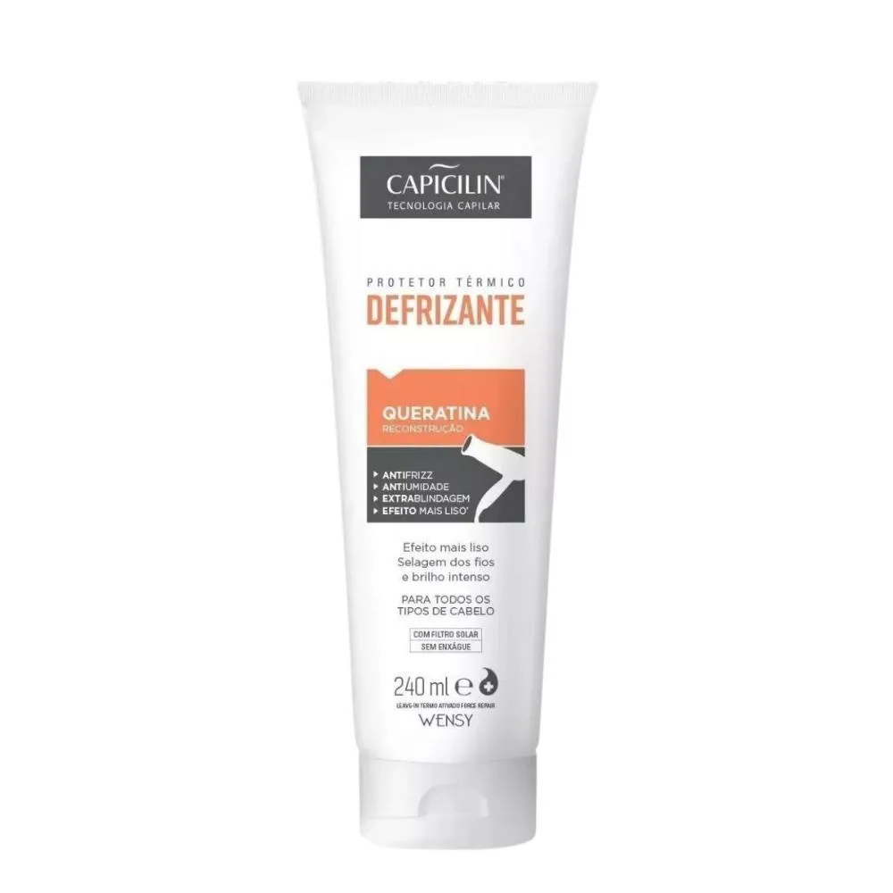 DEFRIZANTE PROTETOR TéRMICO CAPICILIN QUERATINA 240ML