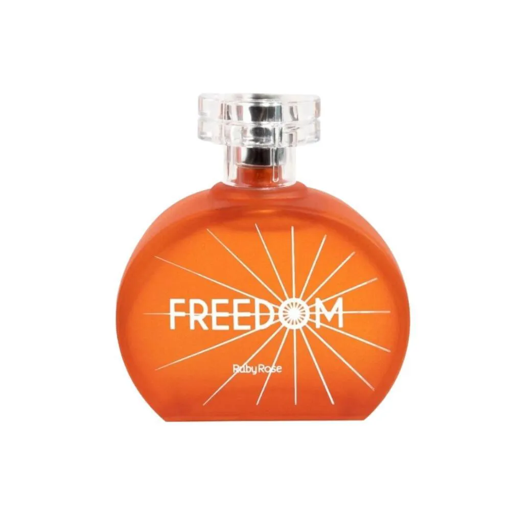 Freedom Ruby Rose Deo Colônia 100ml - Colônia Unissex