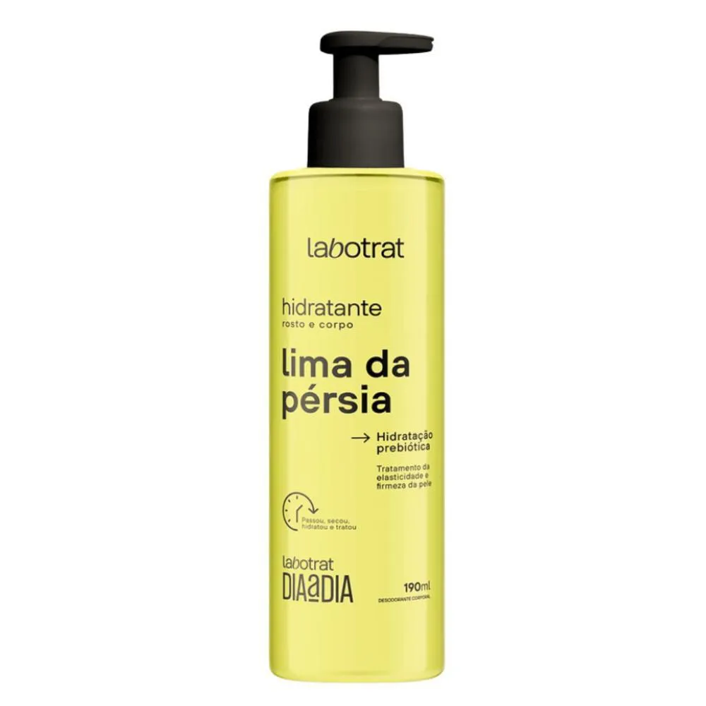 HIDRATANTE ROSTO E CORPO LABOTRAT LIMA DA PéRSIA 190ML